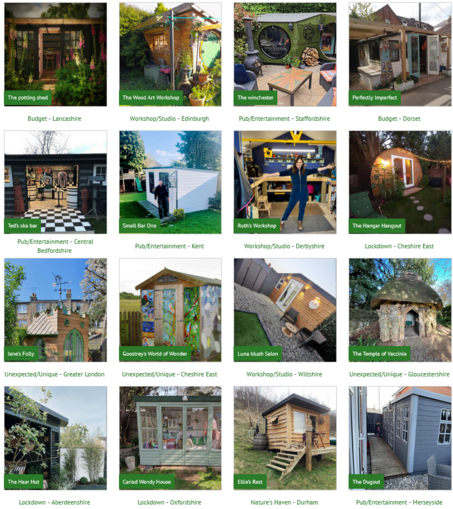 Top sheds #shedoftheyear 2022 - well 16 out of 50 anyway
