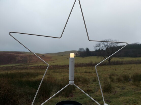 Star candle