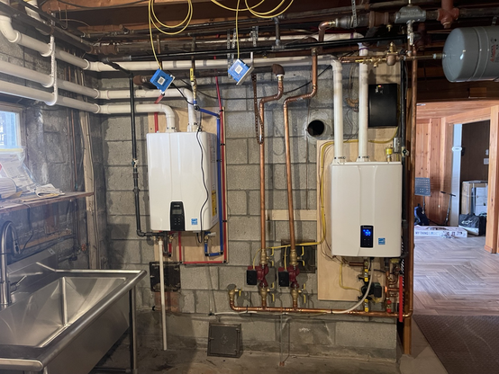 Boiler & water heater installation 