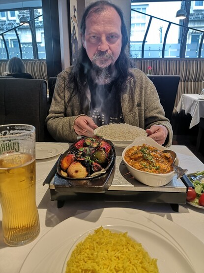 Delicious curry that I am about to eat.