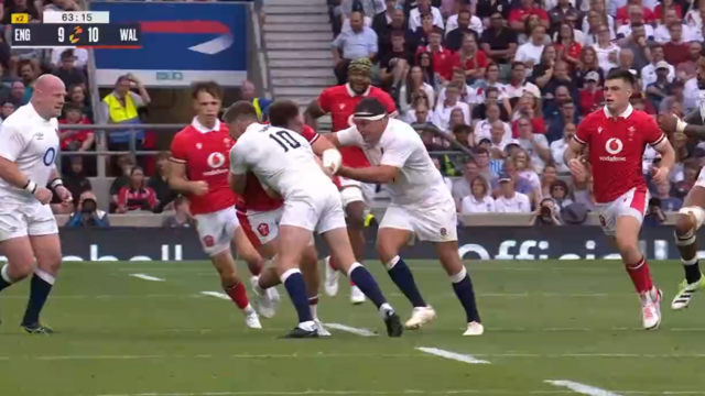 Contact to the head from Farrell
