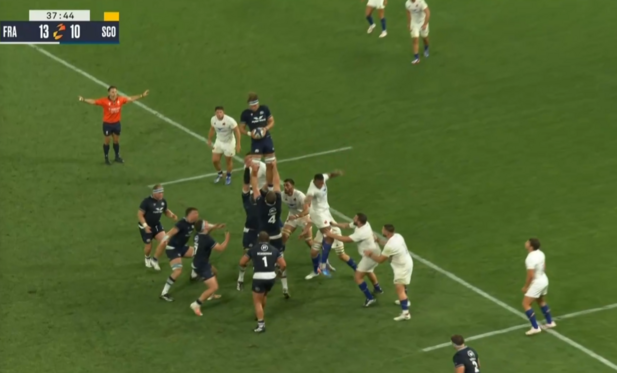 Scotland lineout jumper