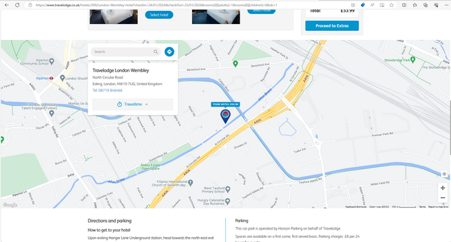 The River Brent named as Afon Brent on Google Maps.
