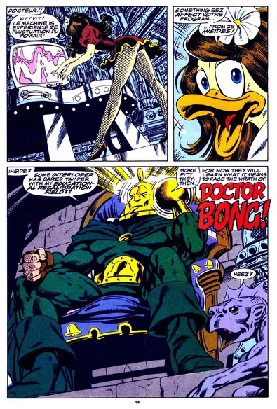 Dr Bong introducing himself via sexy duck