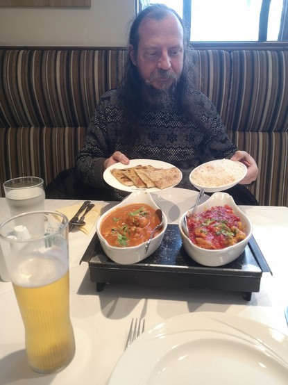 Delicious chicken curry I am about to eat
