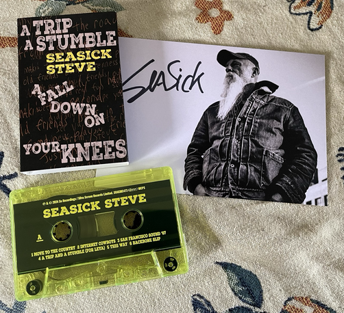 Seasick Steve cassette and signed picture