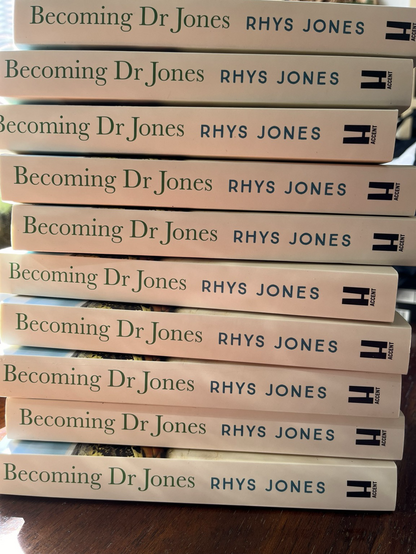 Dr Rhys Jones’s latest book, #BecomingDrJones