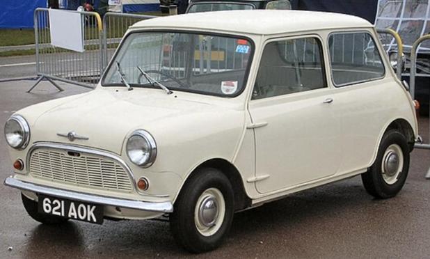 A Morris Mini Minor 