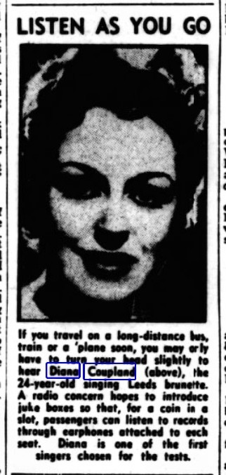 Newspaper clipping 