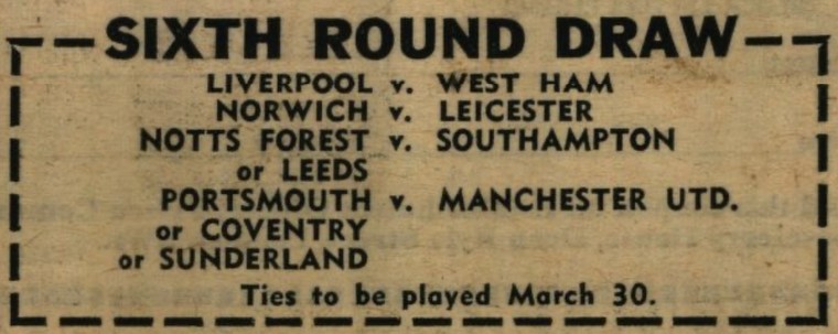 FA Cup draw 