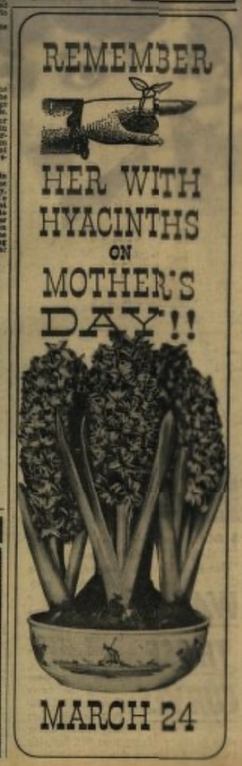 Flowers for Mother’s Day 