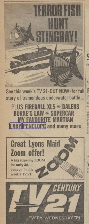 Newspaper advertisement 
