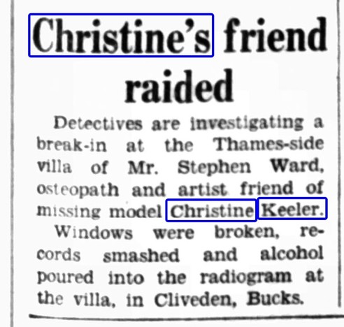 Newspaper clipping 