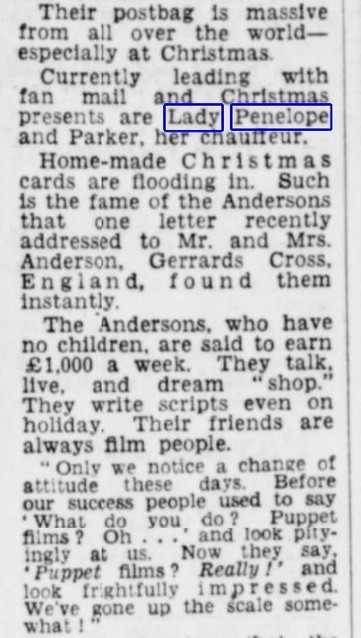Newspaper clipping 
