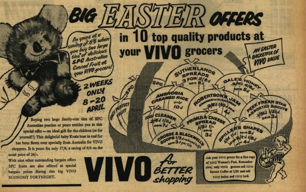 Easter shopping promotion 