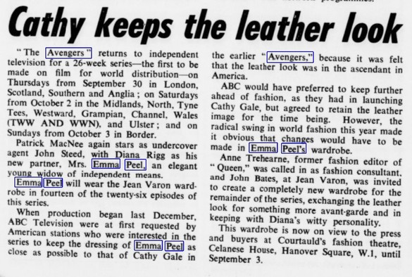 Newspaper clipping 