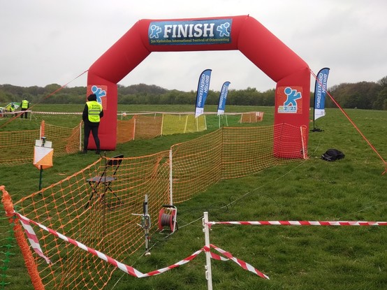 Finish/handover at JK relays today