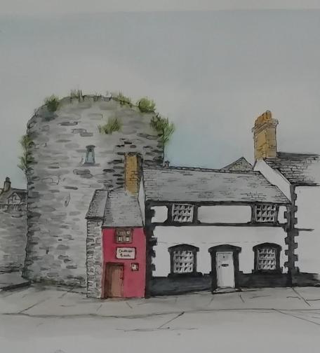 Conwy, bwthyn bach